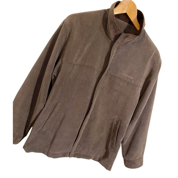 JACK TAYLOR Brown Corduroy Men’s Vintage Jacket w/ Full Zip & Collar Sz. S / 95 - Picture 5 of 10